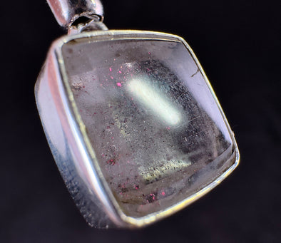 COVELLITE Pink Fire Quartz Crystal Pendant - Fine Jewelry, Healing Crystals and Stones, 54286-Throwin Stones