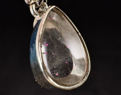 COVELLITE Pink Fire Quartz Crystal Pendant - Fine Jewelry, Healing Crystals and Stones, 54291-Throwin Stones