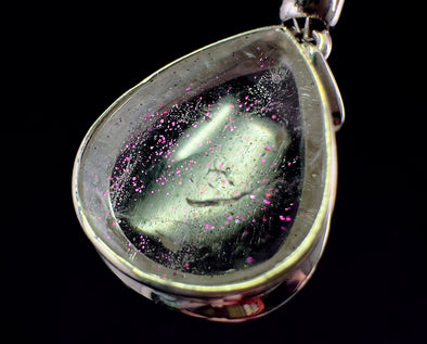 COVELLITE Pink Fire Quartz Crystal Pendant - Fine Jewelry, Healing Crystals and Stones, 54293-Throwin Stones