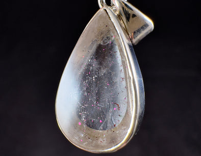 COVELLITE Pink Fire Quartz Crystal Pendant - Fine Jewelry, Healing Crystals and Stones, 54295-Throwin Stones