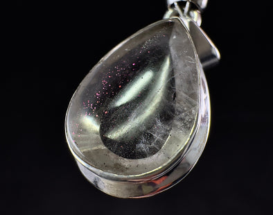 COVELLITE Pink Fire Quartz Crystal Pendant - Fine Jewelry, Healing Crystals and Stones, 54298-Throwin Stones