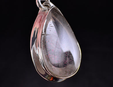 COVELLITE Pink Fire Quartz Crystal Pendant - Fine Jewelry, Healing Crystals and Stones, 54298-Throwin Stones