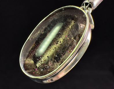 COVELLITE Pink Fire Quartz Crystal Pendant - Fine Jewelry, Healing Crystals and Stones, 54299-Throwin Stones