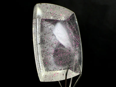 COVELLITE Pink Fire Quartz Crystal - Rectangle - Gemstones, Jewelry Making, 48997-Throwin Stones