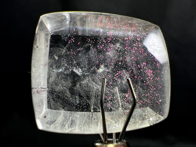 COVELLITE Pink Fire Quartz Crystal - Rectangle - Gemstones, Jewelry Making, 48998-Throwin Stones