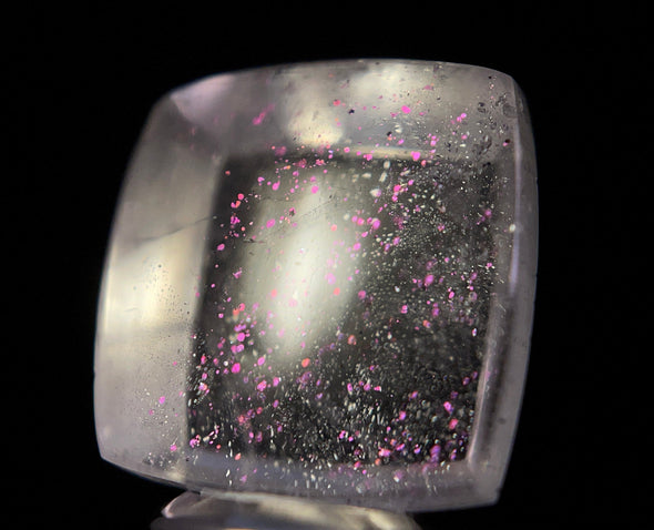 COVELLITE Pink Fire Quartz Crystal - Rectangle - Gemstones, Jewelry Making, 50935-Throwin Stones