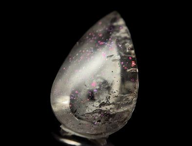 COVELLITE Pink Fire Quartz Crystal - Teardrop - Gemstones, Jewelry Making, 50912-Throwin Stones