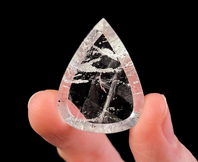 COVELLITE Pink Fire Quartz Crystal - Teardrop - Gemstones, Jewelry Making, 52059-Throwin Stones