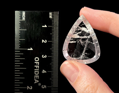 COVELLITE Pink Fire Quartz Crystal - Teardrop - Gemstones, Jewelry Making, 52059-Throwin Stones