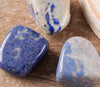 DUMORTIERITE QUARTZ Crystals - Tumbled Healing Stones, Self Care Gift, E0492-Throwin Stones