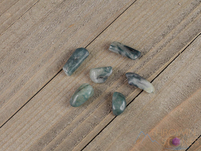 DUMORTIERITE in KYANITE Tumbled Stones - Tumbled Crystals, Self Care, Healing Crystals and Stones, E1028-Throwin Stones