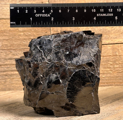 ELITE SHUNGITE Raw Crystal - Raquirite, Colombia - EMF Protection, Home Decor, Raw Crystals and Stones, 53661-Throwin Stones