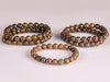 EPIDOTE Crystal Bracelet - Round Beads - Beaded Bracelet, Handmade Jewelry, Healing Crystal Bracelet, E1722-Throwin Stones