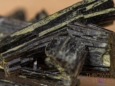 EPIDOTE Raw Crystal Cluster - Housewarming Gift, Home Decor, Raw Crystals and Stones, 40741-Throwin Stones