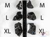 Elite NOBLE SHUNGITE Raw Crystal from Raquirite, Colombia - Home Decor for EMF Radiation Protection, E2084-Throwin Stones