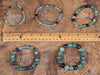 FLUORITE Crystal Bracelet - Round Beads - Beaded Bracelet, Handmade Jewelry, Healing Crystal Bracelet, E0594-Throwin Stones