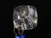 FLUORITE in Clear QUARTZ, Crystal Cabochon - Rare, Gemstones, Jewelry Making, Crystals, 47447-Throwin Stones