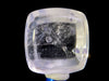 FLUORITE in Clear QUARTZ, Crystal Cabochon - Rare, Gemstones, Jewelry Making, Crystals, 47463-Throwin Stones