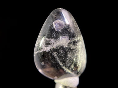 FLUORITE in Clear QUARTZ, Crystal Cabochon - Rare, Gemstones, Jewelry Making, Crystals, 47502-Throwin Stones