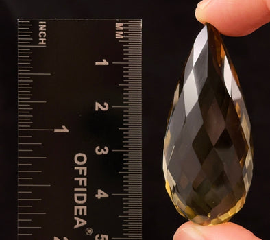 Faceted CITRINE Crystal - Crystal Carving, Birthstones, Gemstones, Unique Gift, Healing Crystals and Stones, 53646-Throwin Stones