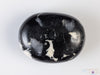 Feldspar BLACK TOURMALINE Crystal Palm Stone - Worry Stone, Self Care, EMF Protection, Empath Protection, E2145-Throwin Stones