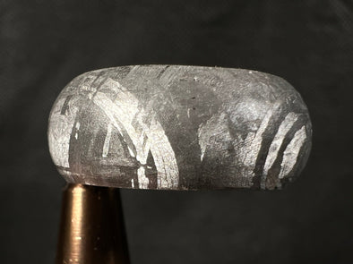 GIBEON Meteorite Ring - Size 4.25 - Meteorite Wedding Ring, Meteorite Band, Space Astronomy Jewelry, B 51280-Throwin Stones