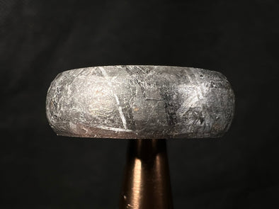 GIBEON Meteorite Ring - Size 5.5 - Meteorite Wedding Ring, Meteorite Band, Space Astronomy Jewelry, B 51261-Throwin Stones