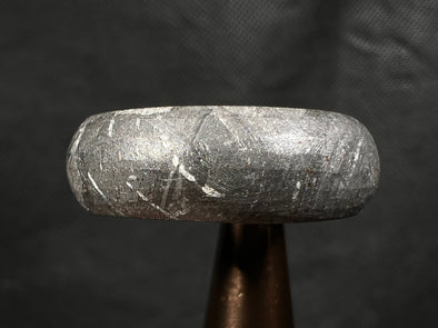 GIBEON Meteorite Ring - Size 5.75 - Meteorite Wedding Ring, Meteorite Band, Space Astronomy Jewelry, B 51257-Throwin Stones