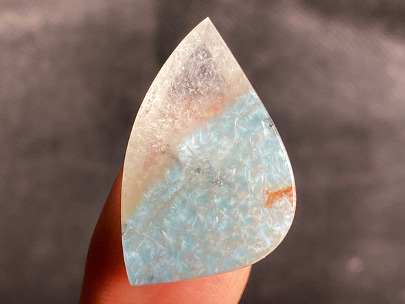 GILALITE Cabochon, Medusa Paraiba Quartz - Bicolor - Gemstones, Jewelry Making, 43948-Throwin Stones