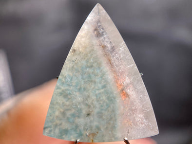 GILALITE Cabochon, Medusa Paraiba Quartz - Bicolor, Triangle - Gemstones, Jewelry Making, 43934-Throwin Stones