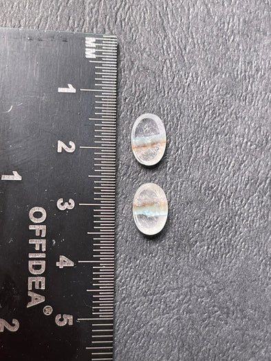 GILALITE Cabochons, Medusa Paraiba Quartz - Striped, Oval - Gemstones, Jewelry Making, 43818-Throwin Stones