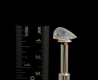 GILALITE Crystal Cabochon, Medusa Paraiba Quartz Crystal - Dots, Marquise - Gemstones, Jewelry Making, 50858-Throwin Stones
