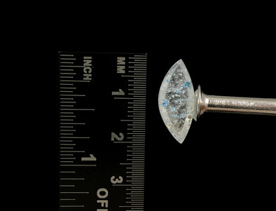 GILALITE Crystal Cabochon, Medusa Paraiba Quartz Crystal - Dots, Marquise - Gemstones, Jewelry Making, 50869-Throwin Stones