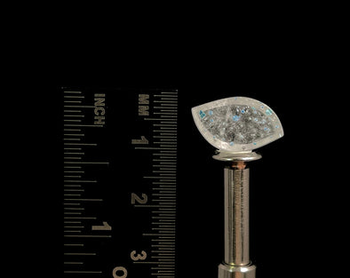 GILALITE Crystal Cabochon, Medusa Paraiba Quartz Crystal - Dots, Marquise - Gemstones, Jewelry Making, 50877-Throwin Stones