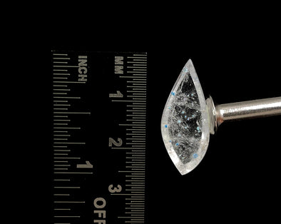GILALITE Crystal Cabochon, Medusa Paraiba Quartz Crystal - Dots, Marquise - Gemstones, Jewelry Making, 50879-Throwin Stones