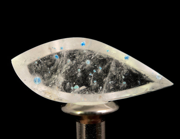 GILALITE Crystal Cabochon, Medusa Paraiba Quartz Crystal - Dots, Marquise - Gemstones, Jewelry Making, 50879-Throwin Stones