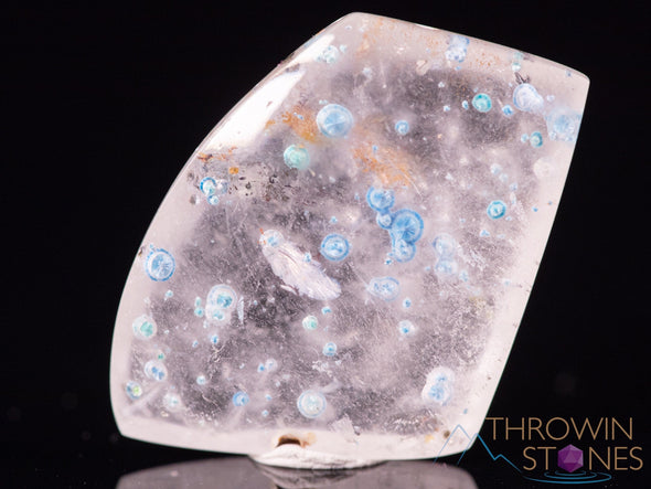 GILALITE Medusa Paraiba Quartz Crystal Cabochon - Gemstones, Jewelry Making, Crystals, 40365-Throwin Stones