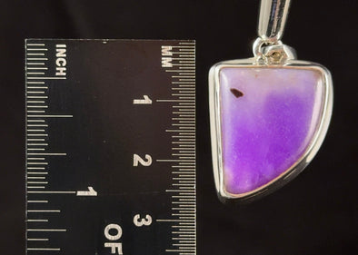 Gel SUGILITE Crystal Pendant - Sterling Silver, Cabochon - Fine Jewelry, Healing Crystals and Stones, 54661-Throwin Stones