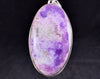 Gel SUGILITE Crystal Pendant - Sterling Silver, Oval Cabochon - Fine Jewelry, Healing Crystals and Stones, 54563-Throwin Stones