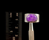 Gel SUGILITE Crystal Ring - Size 7, Sterling Silver, Oval - Crystal Ring, Cocktail Ring, Boho Jewelry, 51419-Throwin Stones