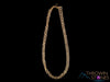 Gold Plated Chain - Snake, Rope, Cable, 18", 24", 35" - Gold Chain Necklace, E1939-Throwin Stones