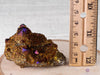 Gold Titanium Aura QUARTZ - Rainbow Aura Quartz, Crystal Cluster, Spirit Quartz, Crystal Decor, Metaphysical, R0383-Throwin Stones