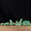 Green APPLE AURA QUARTZ Crystal Cluster - Rainbow Quartz Crystal, Spirit Quartz, Crystal Decor, E2131-Throwin Stones