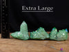 Green APPLE AURA QUARTZ Crystal Cluster - Rainbow Quartz Crystal, Spirit Quartz, Crystal Decor, E2131-Throwin Stones