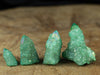 Green APPLE AURA QUARTZ Crystal Point - Rainbow Quartz Crystal, Spirit Quartz, Crystal Decor, E2130-Throwin Stones