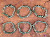 Green AVENTURINE Crystal Bracelet - Chip Beads - Beaded Bracelet, Handmade Jewelry, Healing Crystal Bracelet, E1318-Throwin Stones