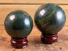 HELIOTROPE BLOODSTONE Crystal Sphere - Extra Large - Crystal Ball, Housewarming Gift, Home Decor, E0957-Throwin Stones