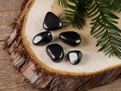 HEMATITE Tumbled Stones - Mini - Tumbled Crystals, Self Care, Healing Crystals and Stones, E0509-Throwin Stones