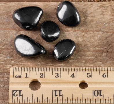 HEMATITE Tumbled Stones - Mini - Tumbled Crystals, Self Care, Healing Crystals and Stones, E0509-Throwin Stones