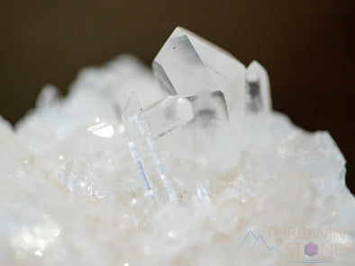 HIMALAYAN QUARTZ, Raw Crystal Cluster - Housewarming Gift, Home Decor, Raw Crystals and Stones, 39854-Throwin Stones